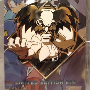 Mega Man Dr. Wily Limited Edition Enamel Pin Official Capcom Collectible
